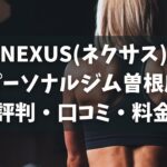 NEXUS(ネクサス)パーソナルジム曽根店の評判・口コミ・料金とおすすめポイントを解説