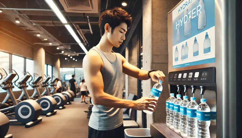 チョコザップドリンクバーでは水は飲める？