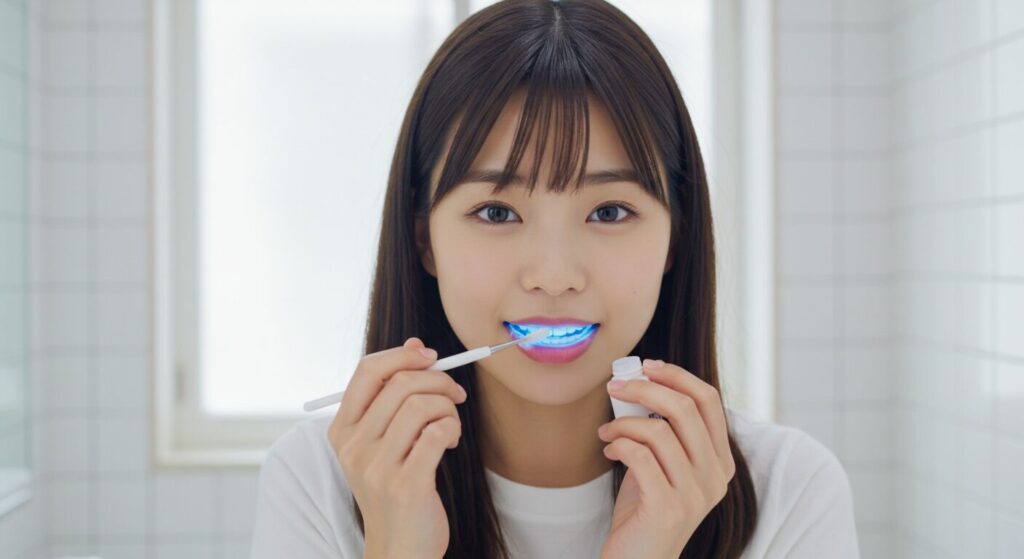 チョコザップホワイトニングのビフォーアフター