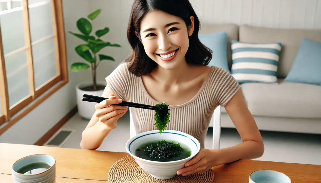 わかめスープのインスタントでの栄養は？