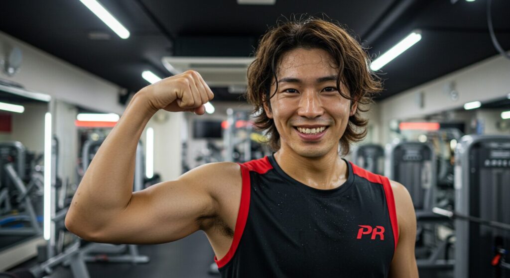 マシンの使い方を覚えて自信をつける