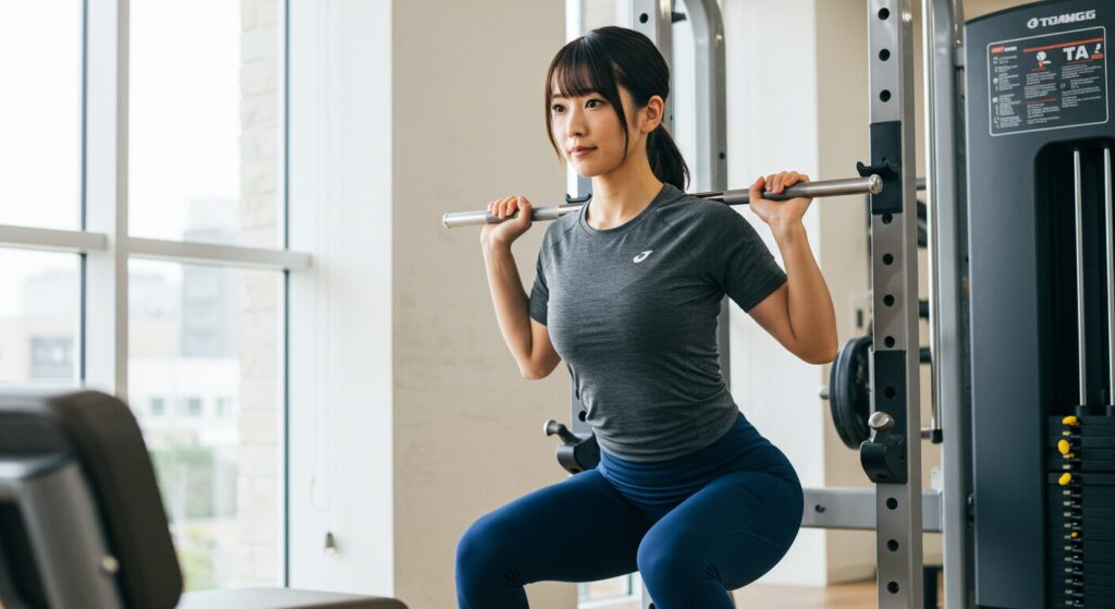 ベンチプレスバーの重さやエニタイムでの正しい負荷設定