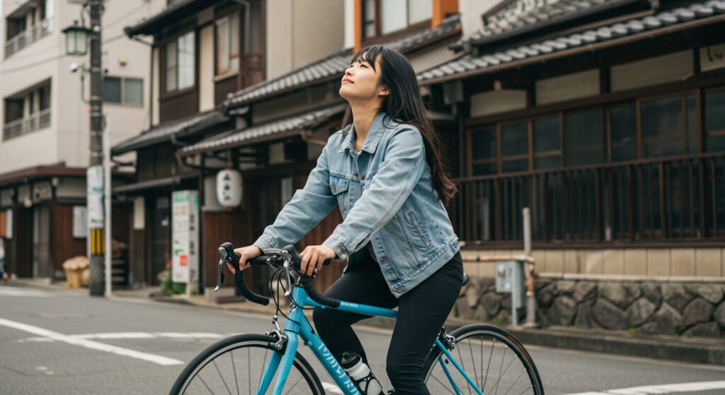 自転車で足太くなるのは本当？