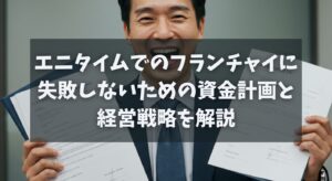 エニタイムでのフランチャイズに失敗しないための資金計画と経営戦略を解説