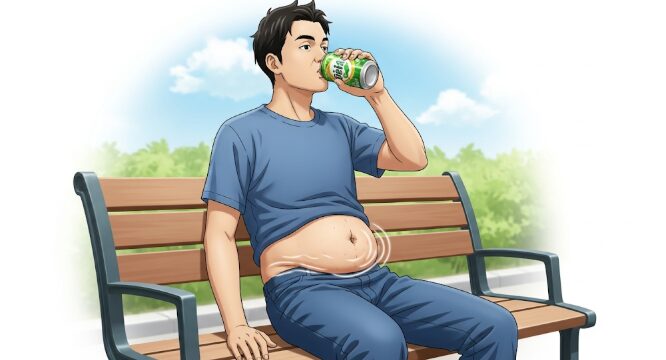 期待されるオールフリーの内臓脂肪への効果